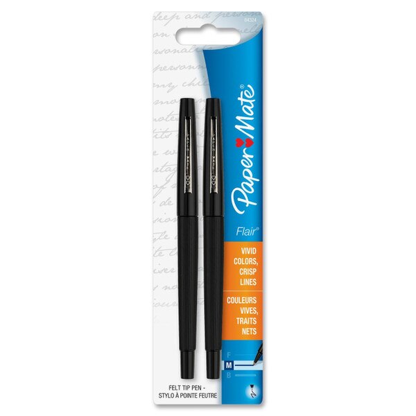 Flair Pen Black 2 Pack